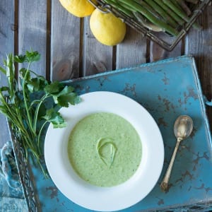 paleo dairy-free asparagus soup