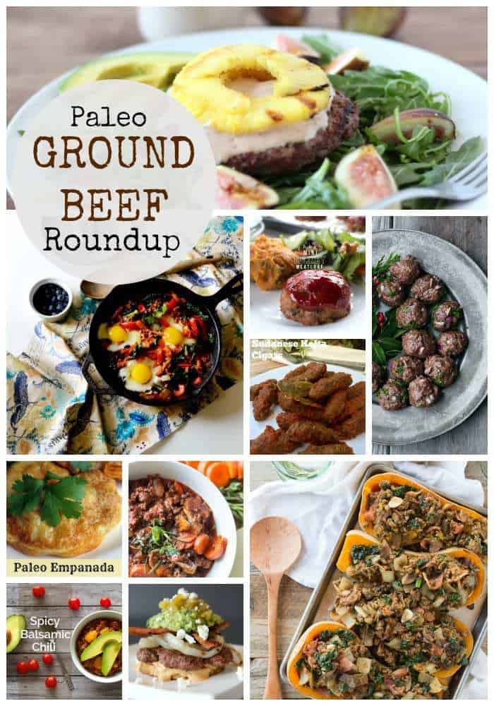 Paleo Ground Beef Recipes Roundup
