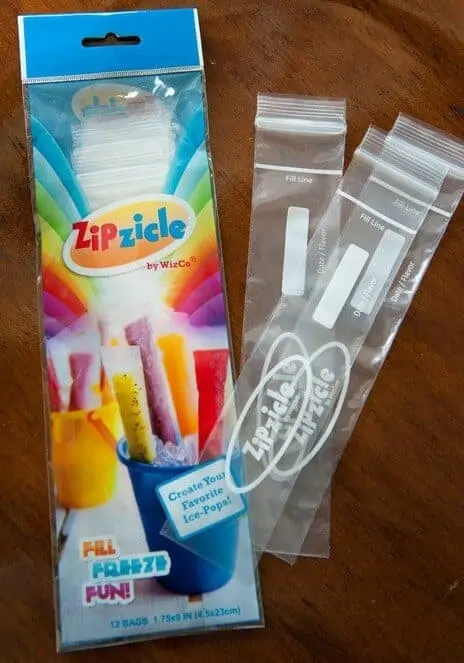 Portable Popsicle wrappers by Zipzicles