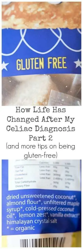 How My Life Has Changed After My Celiac Diagnosis Part 2 (and gluten-free tips) - by Michele Spring of Thriving on Paleo