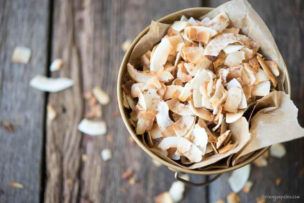 How to Make Toasted Coconut Chips - Thriving On Paleo