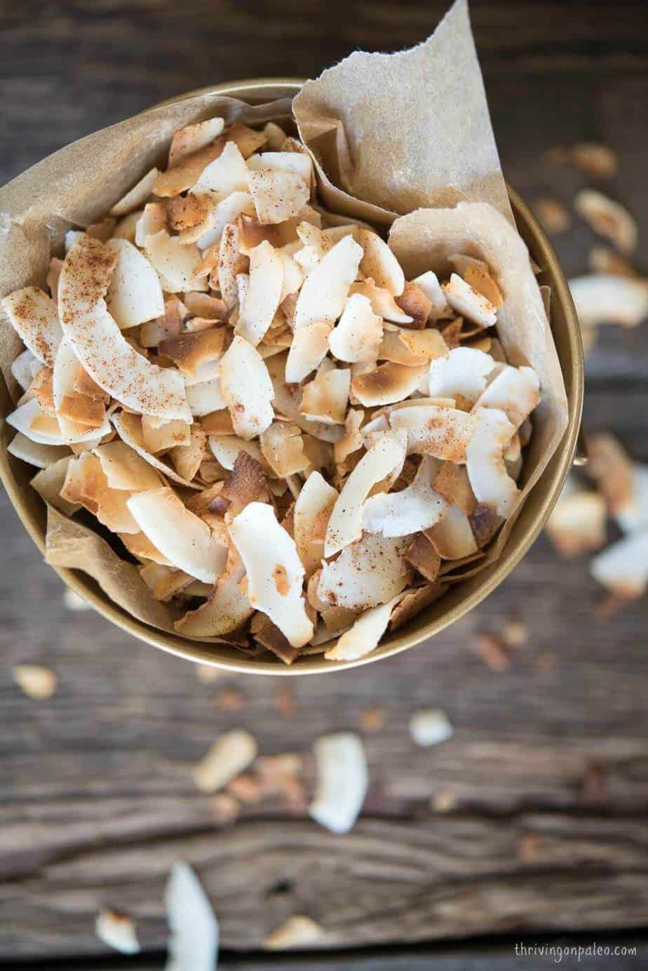 How to Make Toasted Coconut Chips - Thriving On Paleo 