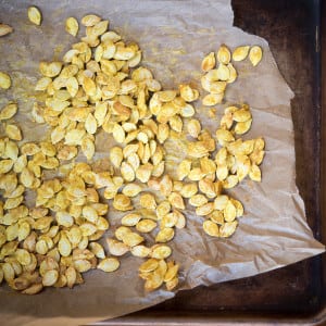 Curry Pumpkin Seeds Recipe by Thriving On Paleo