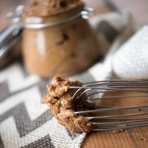 Whipped Cinnamon Honey Almond Butter - recipe for a Paleo, gluten-free, and vegetarian topping that is perfect on pancakes or bread and can be given as a holiday gift!