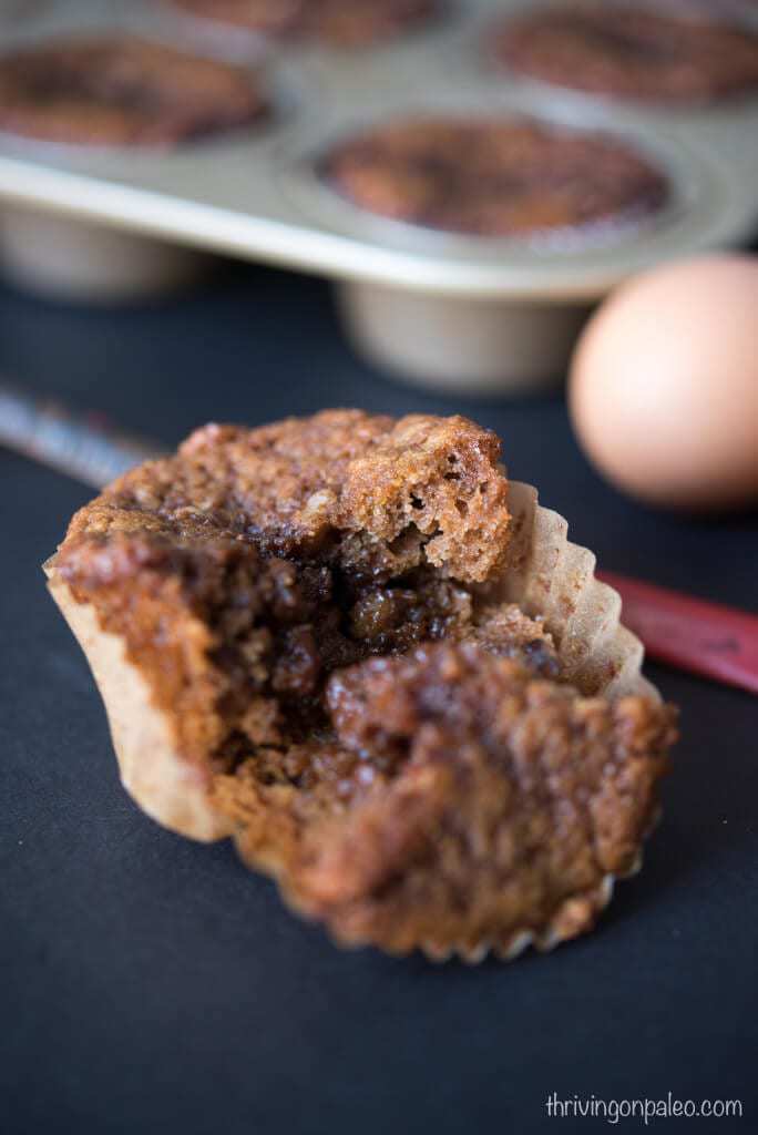 Paleo and gluten-free Cinnamon Roll Muffin recipe