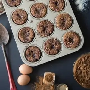 Paleo and gluten-free Cinnamon Roll muffins recipe