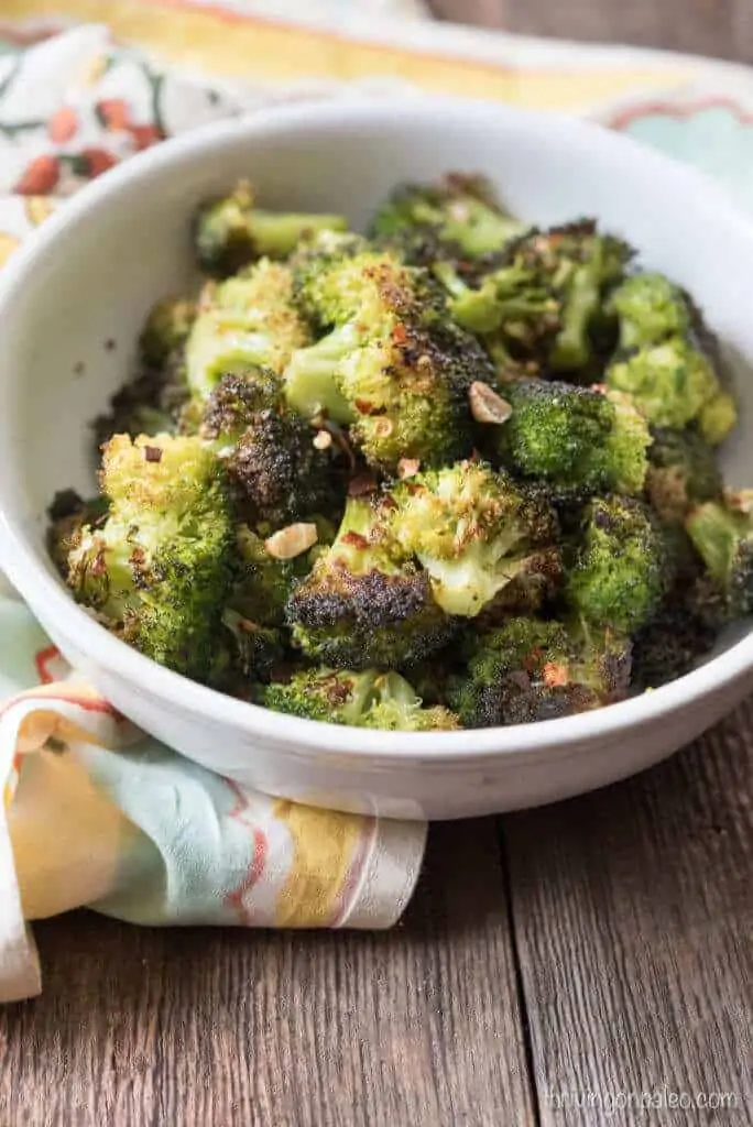 Roasted Broccoli - a recipe for a quick and easy Paleo and gluten-free side dish