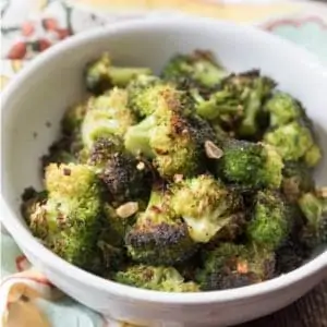 Paleo roasted broccoli