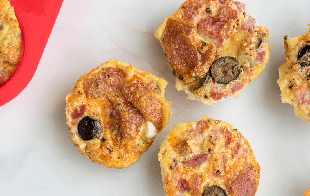 Paleo Pizza Egg Muffins