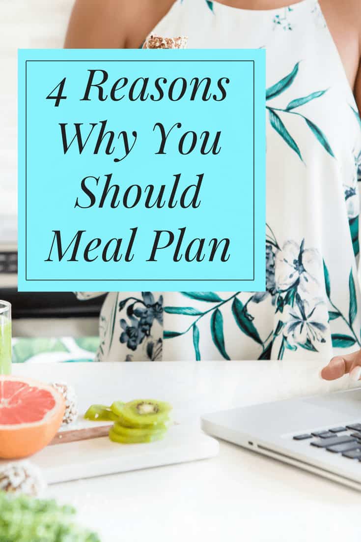 One of the easiest ways to make sure you eat a healthy diet is to meal plan. Here are 4 reasons why meal planning is so important and why you should do it.