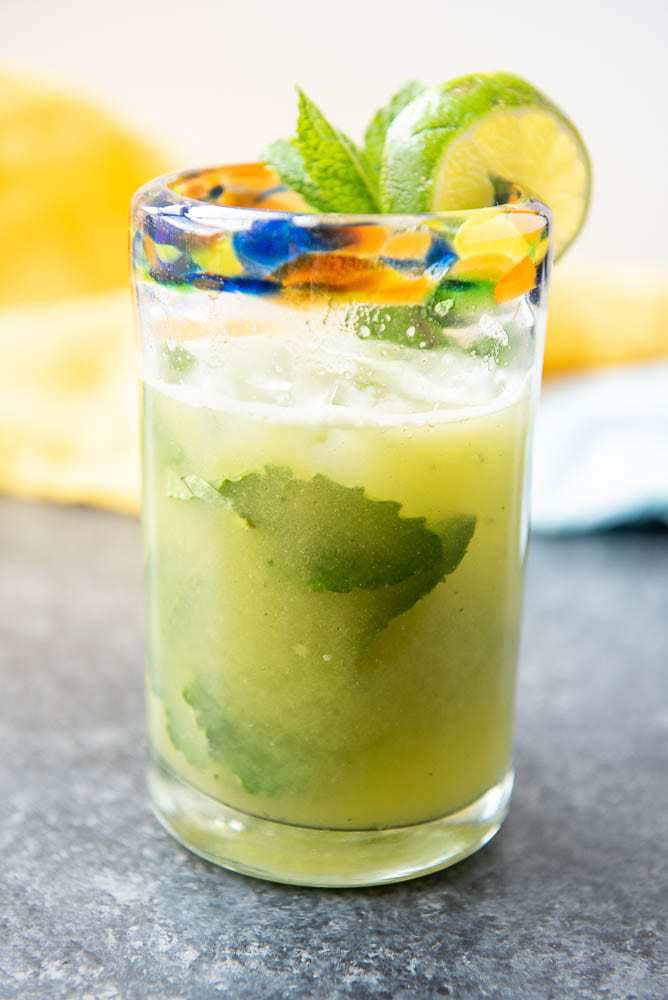 Aip Paleo cucumber mojito mocktail nonalcholic drink