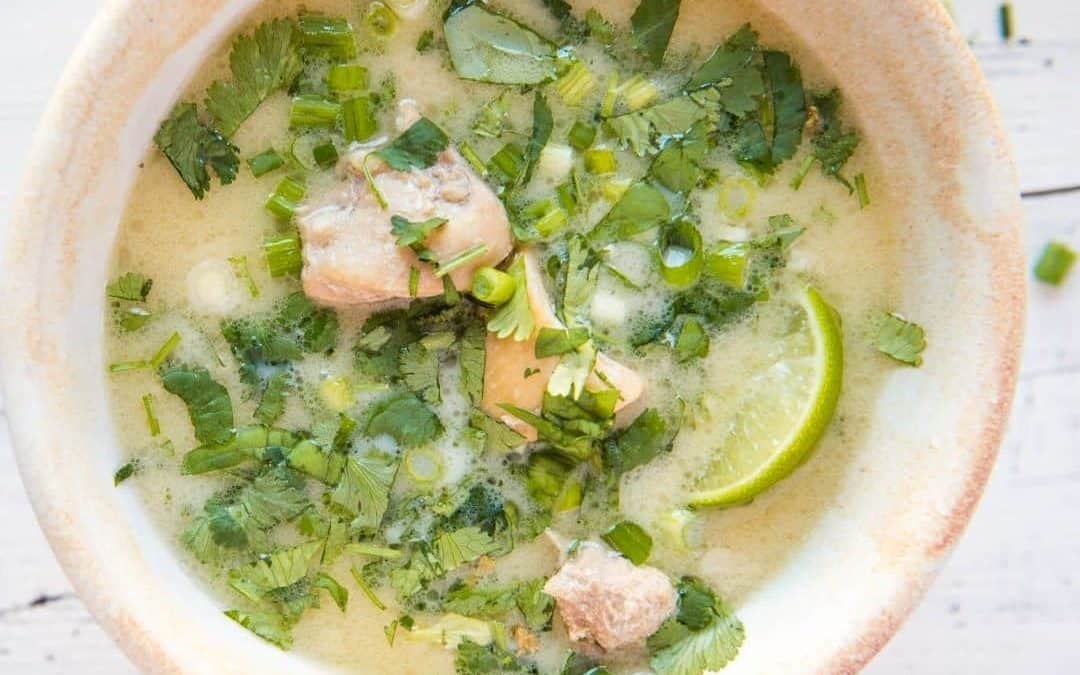 AIP Thai Chicken Soup – Cook Now Or Freeze For Later!